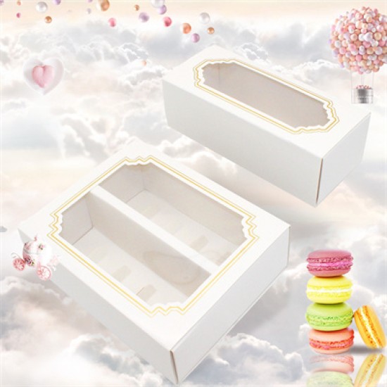 Macaron Box / Macaron Verpackung 10 stk. - WMB5 - Mytortenland